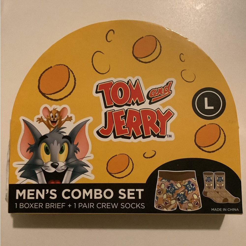 Men's Combo Set - Boxer Brief and Crew Socks